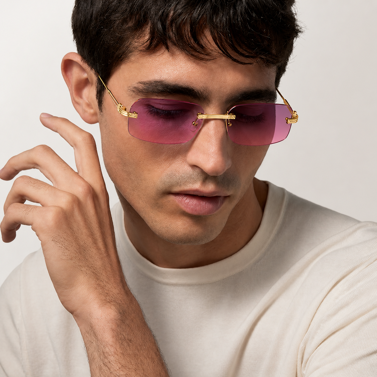 Lunettes solaires C de Cartier