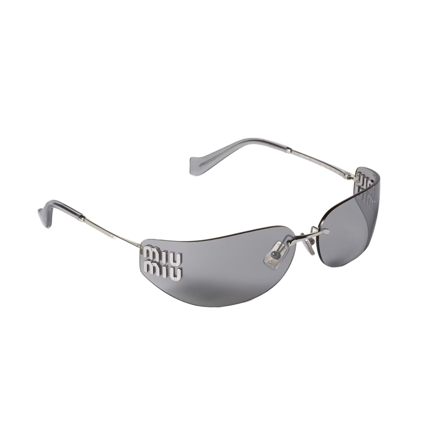 Lunettes de soleil MIU MIU MUZS Gris