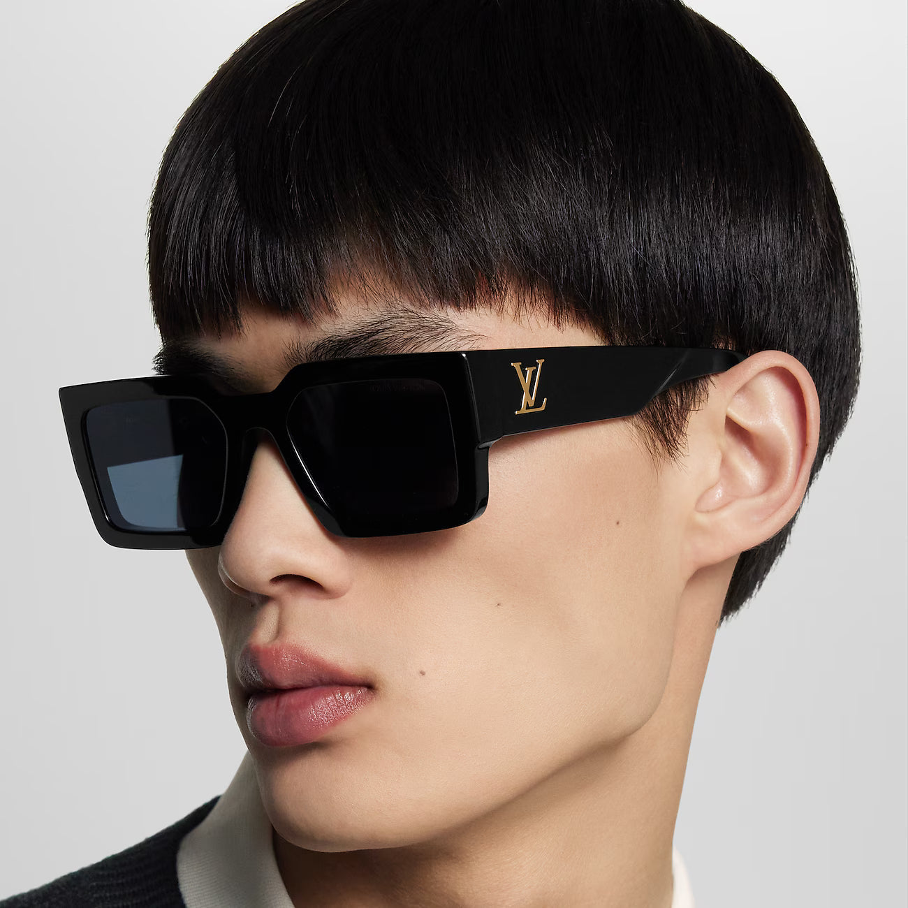 Lunettes de soleil Louis Vuitton LV Super Vision noires