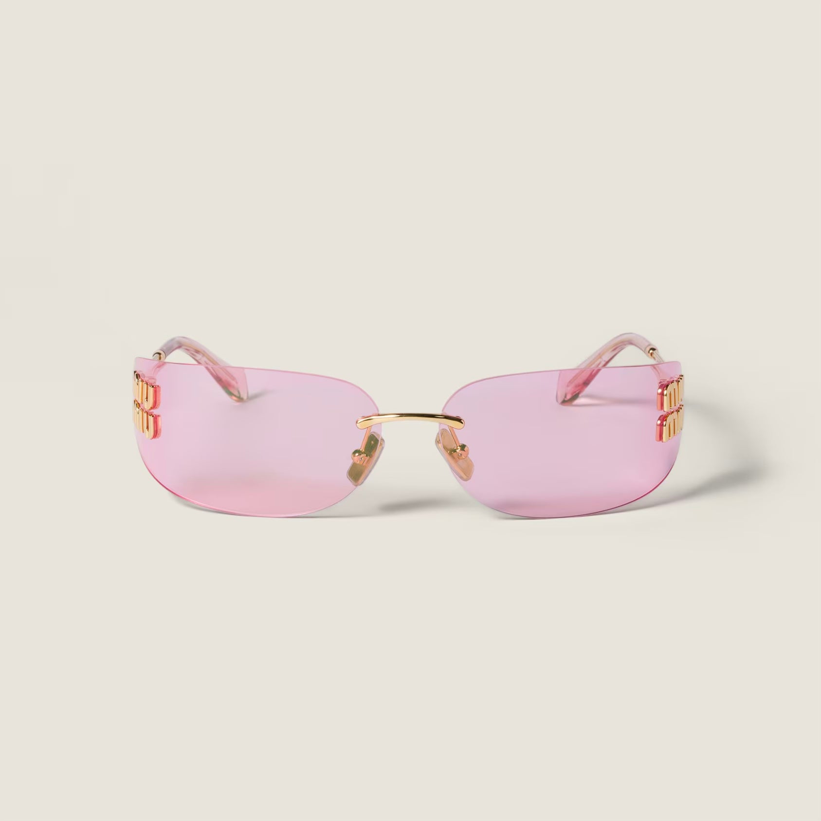 Lunettes de soleil MIU MIU MUZS Or