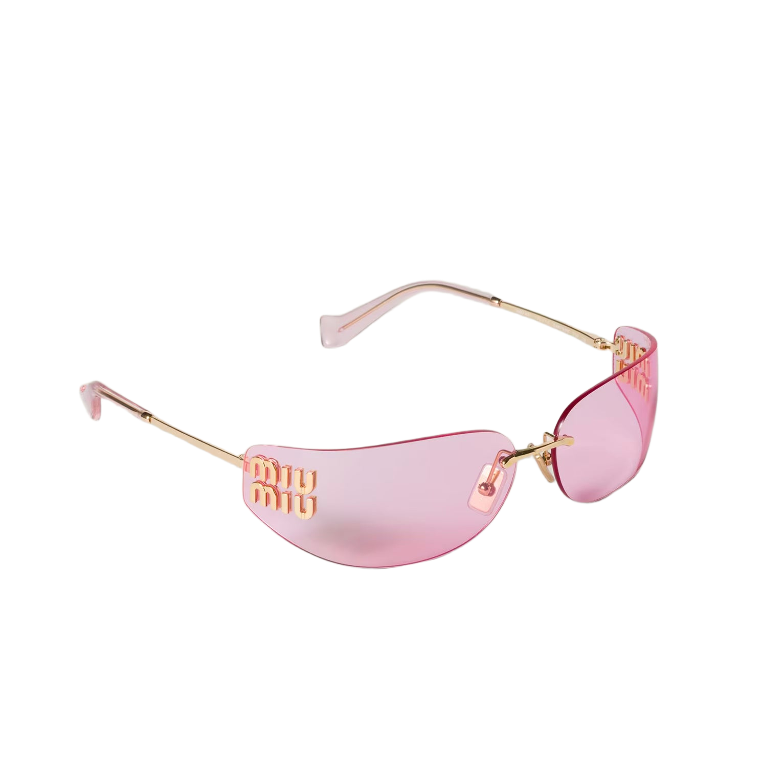 Lunettes de soleil MIU MIU MUZS Or