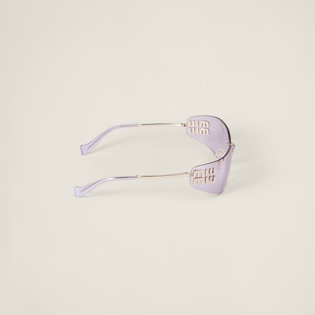 Lunettes de soleil MIU MIU MUZS Or pâle