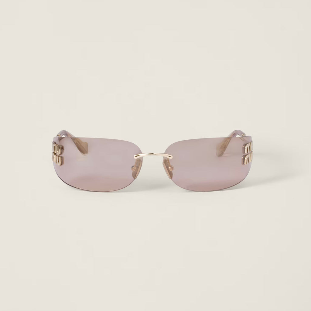 Lunettes de soleil MIU MIU MUZS Or