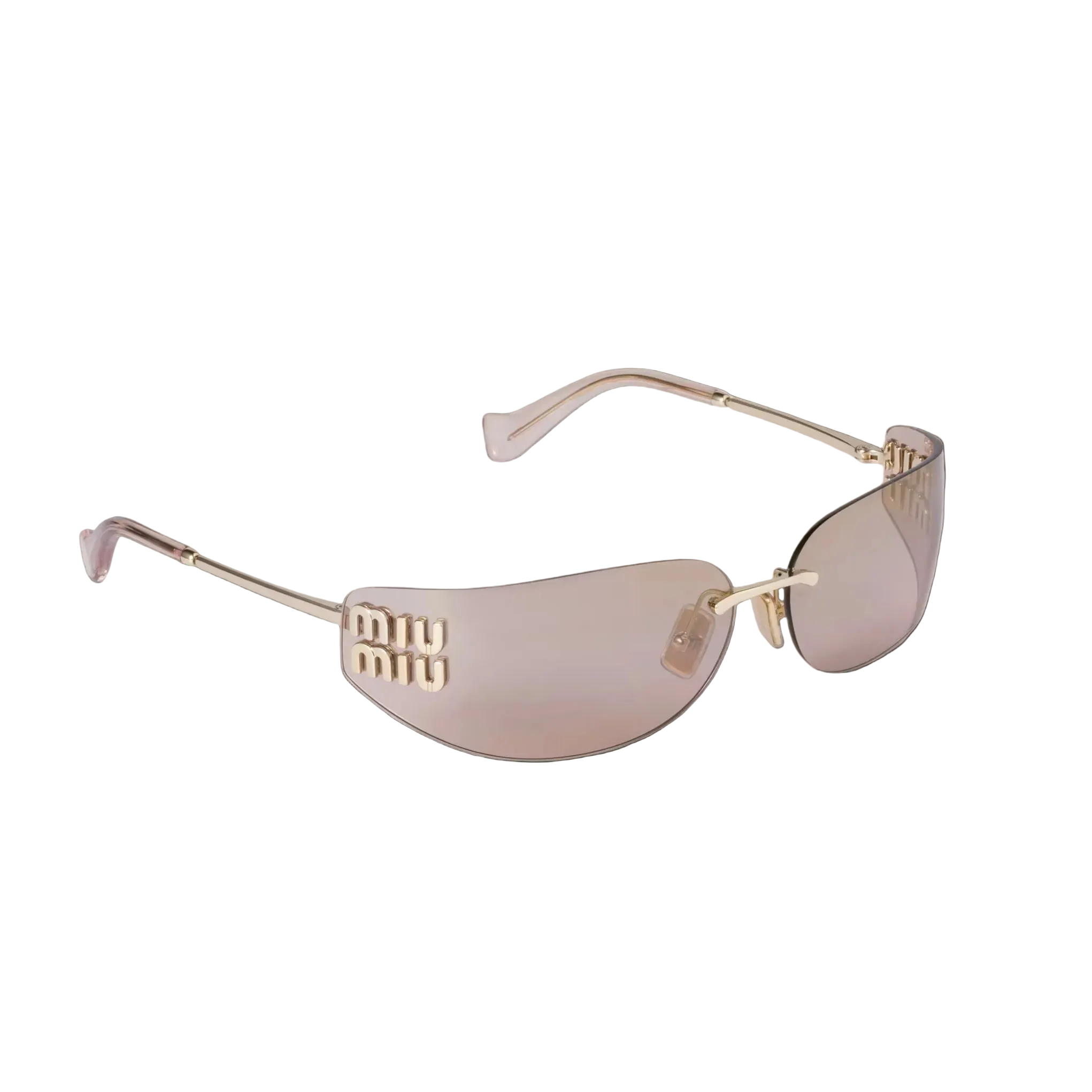 Lunettes de soleil MIU MIU MUZS Marron