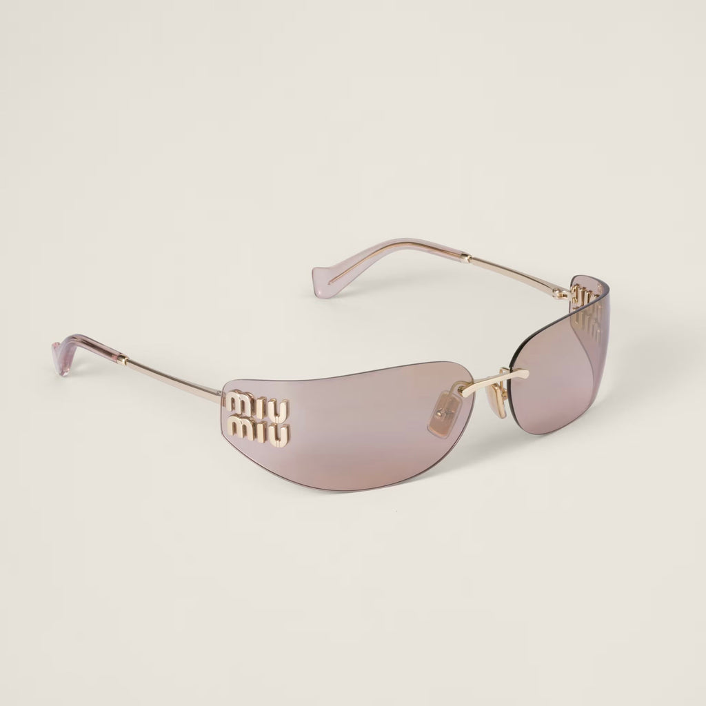 Lunettes de soleil MIU MIU MUZS Gris