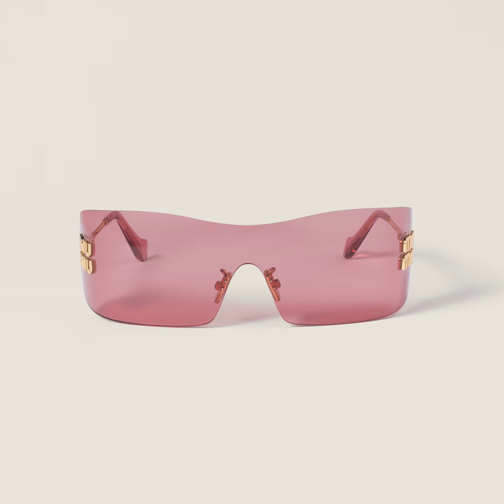 Lunettes de soleil MIU MIU MUZS Doré
