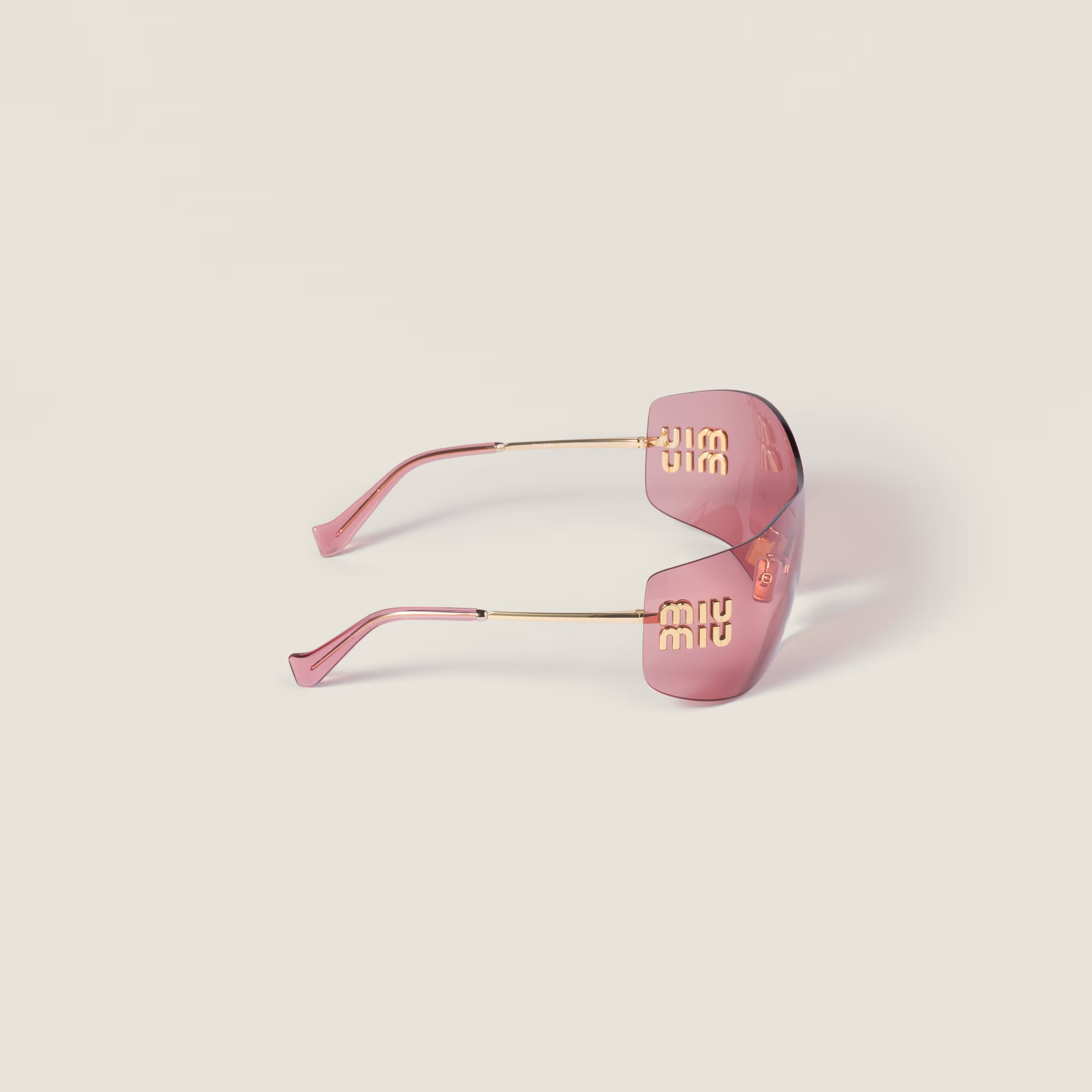 Lunettes de soleil MIU MIU MUZS Doré